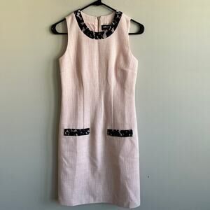 Karl Lagerfeld Cream and Black Mini Dress